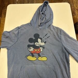 Disney/Junk Food - Mickey Mouse hoodie size Large